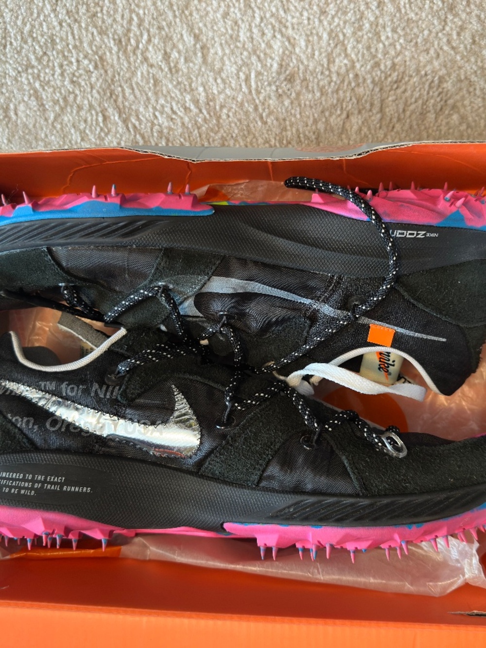 Nike X Off-White Zoom Terra Kiger 5 sneakers